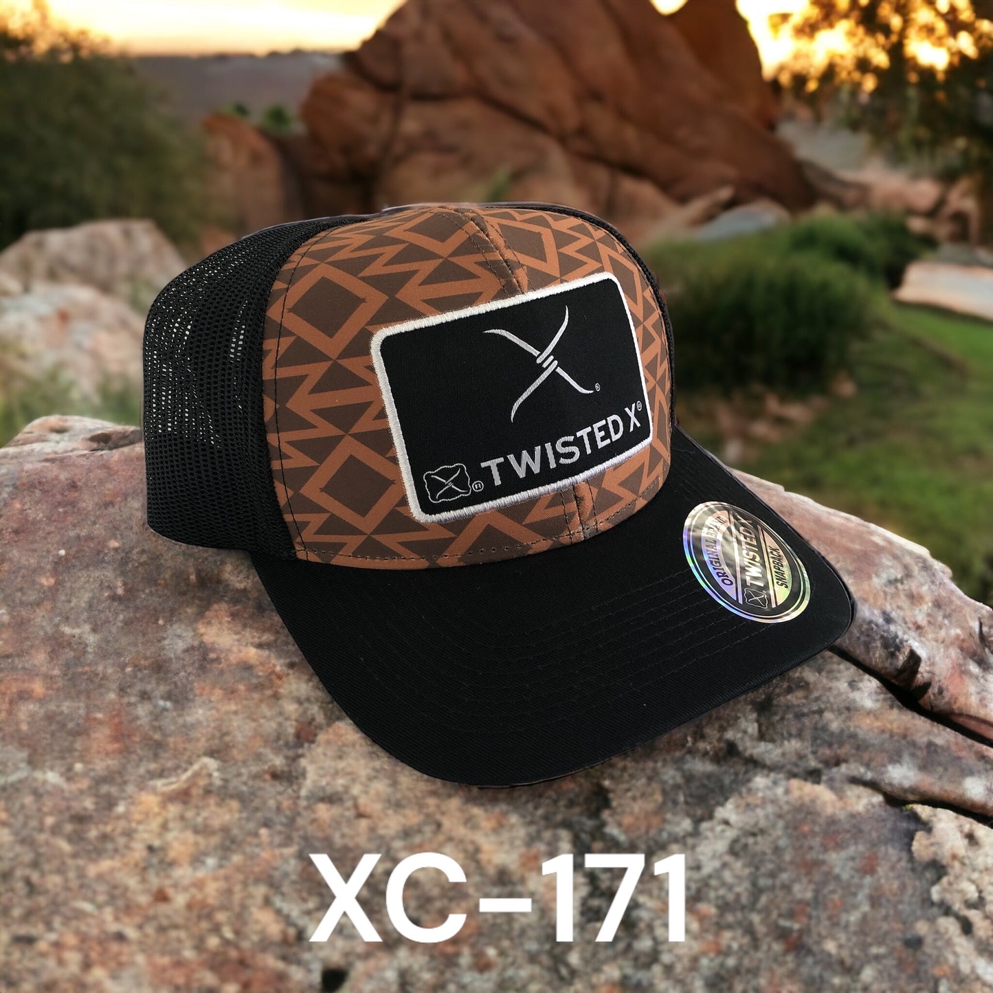 TWISTED X AZTEC HAT