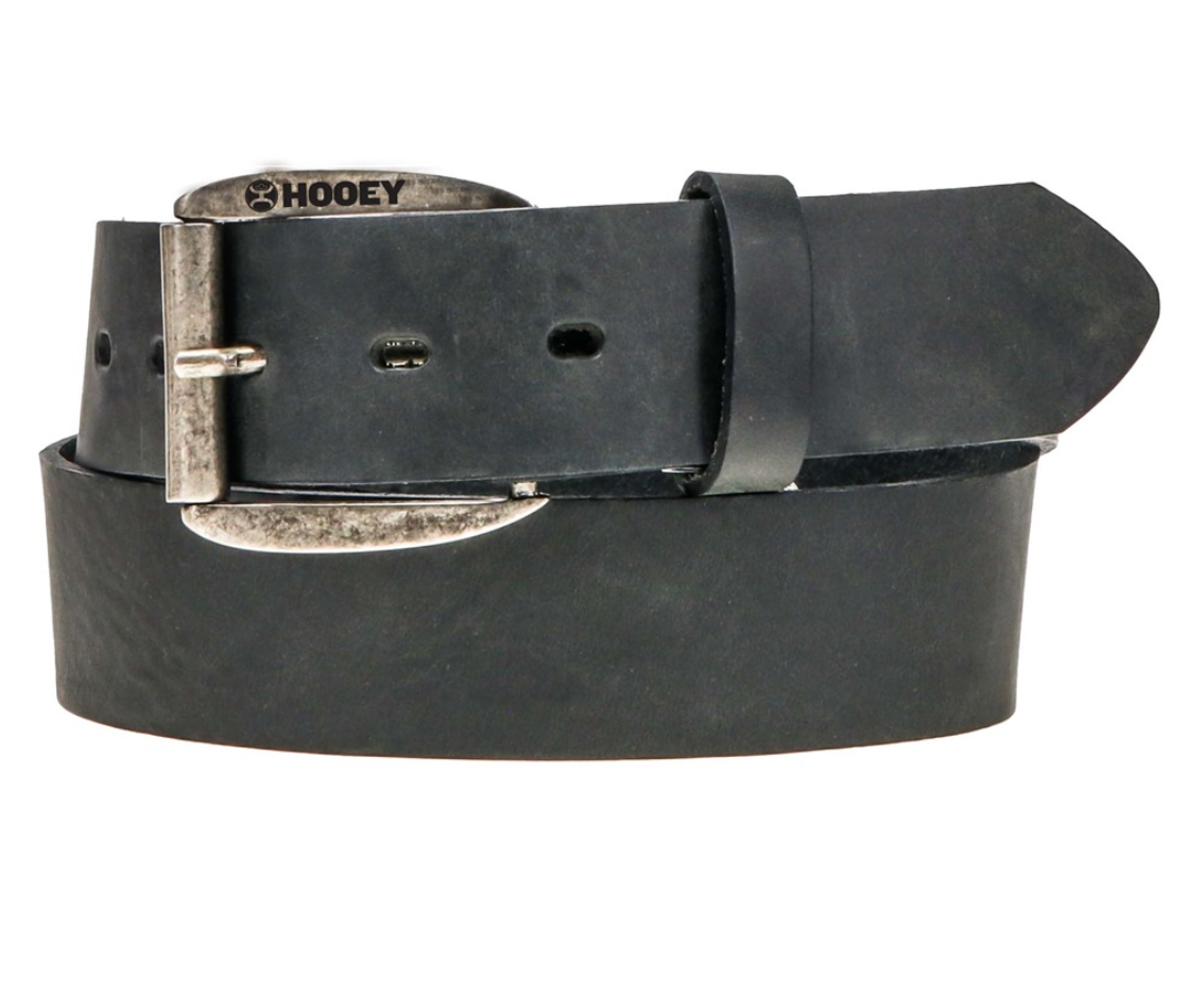 HOOEY BLACK MADE IN USA 1.5 BELT
