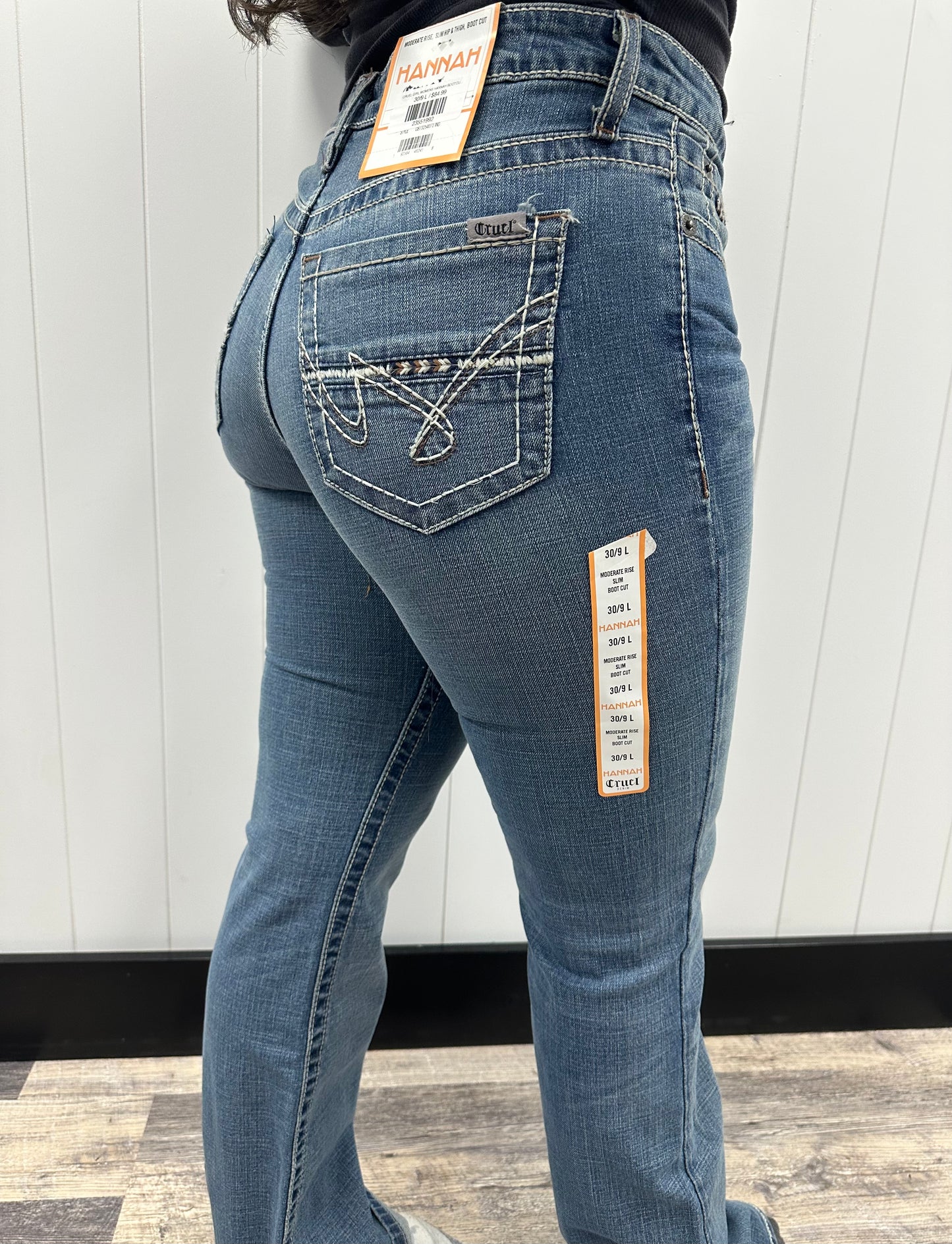 CRUEL GIRL WOMENS HANNAH BOOTCUT JEANS