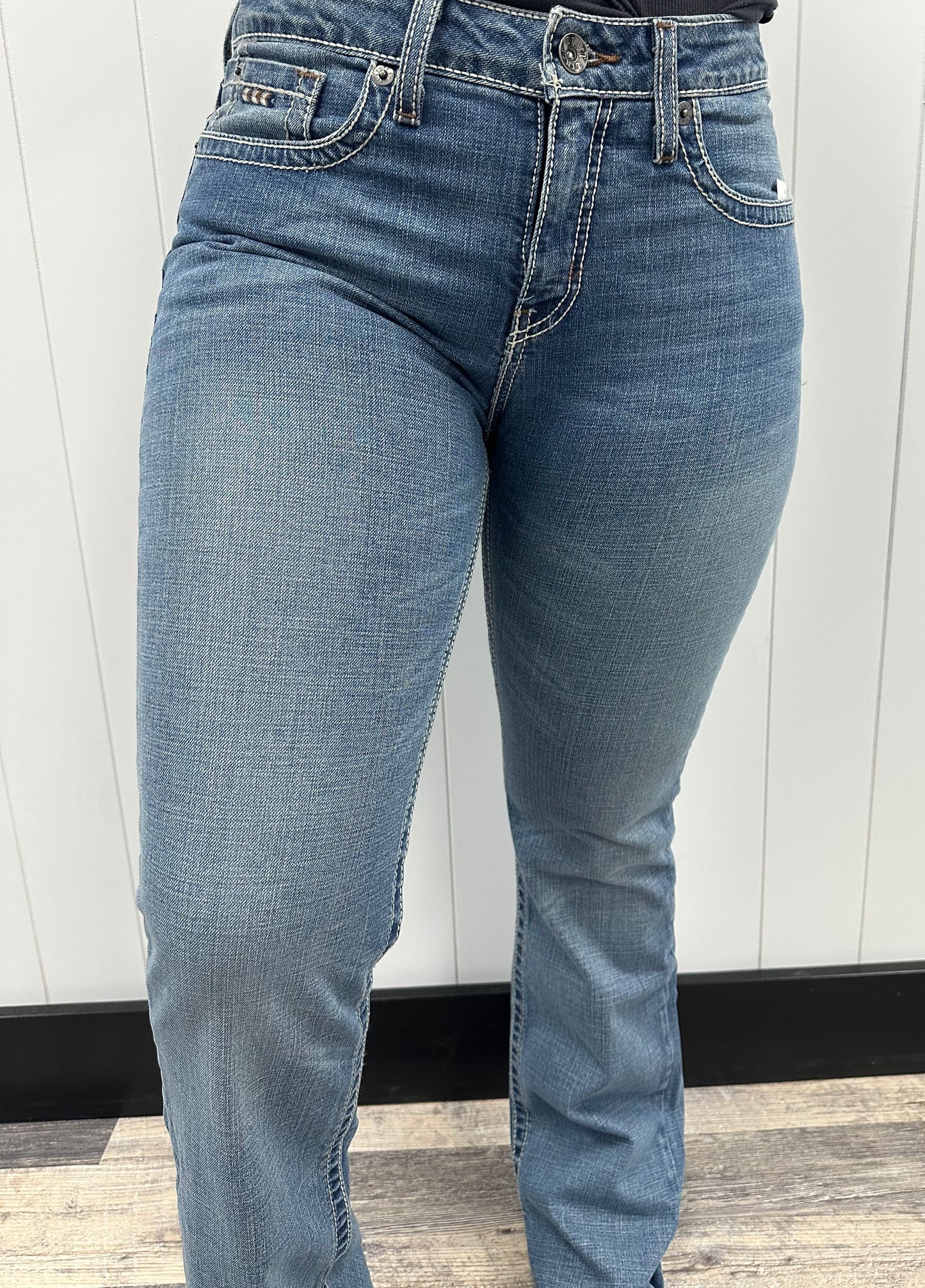 CRUEL GIRL WOMENS HANNAH BOOTCUT JEANS