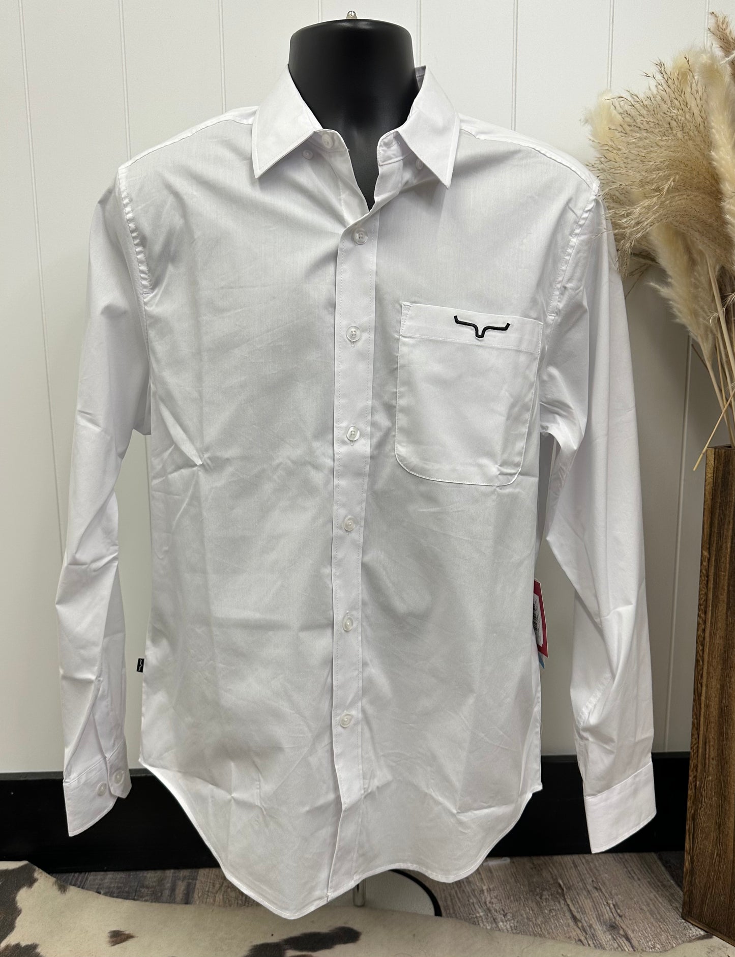 KIMES RANCH MENS KR TEAM BUTTON UP