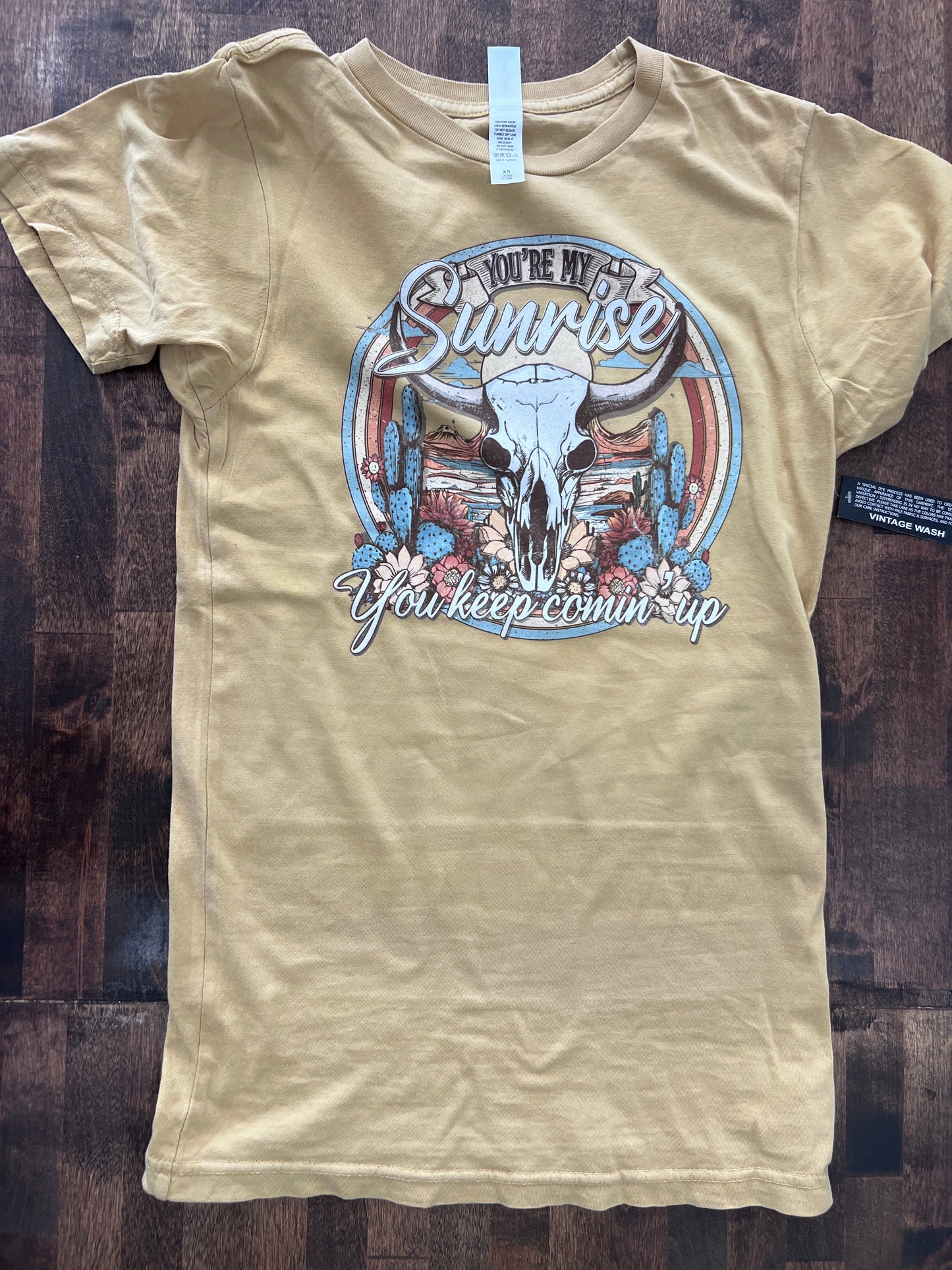 YOU'RE MY SUNRISE DESERT SCENE TEE