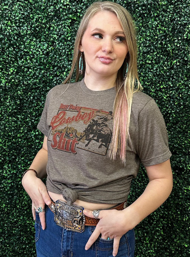 BUSY DOING COWBOY SHIT TEE