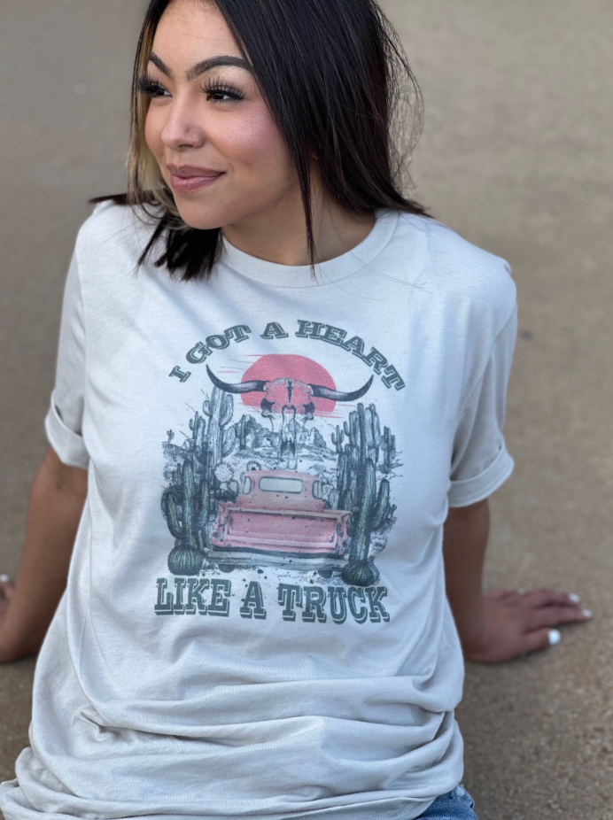 I GOT A HEART LIKE A TRUCK TEE