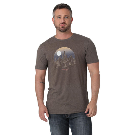 WRANGLER MENS DESERT NIGHT GRAPHIC TEE