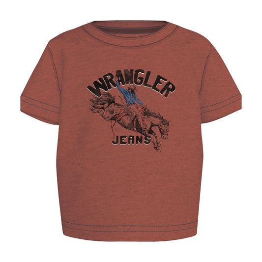 WRANGLER BABY REDWOOD HEATHER TEE
