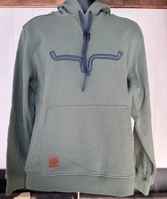 KIMES RANCH MENS FAST TALKER PINE HOODIE