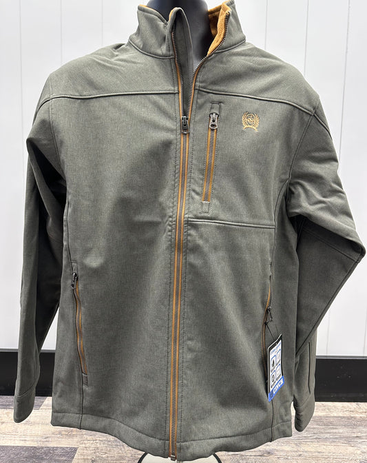 CINCH MENS GREY SLICK JACKET