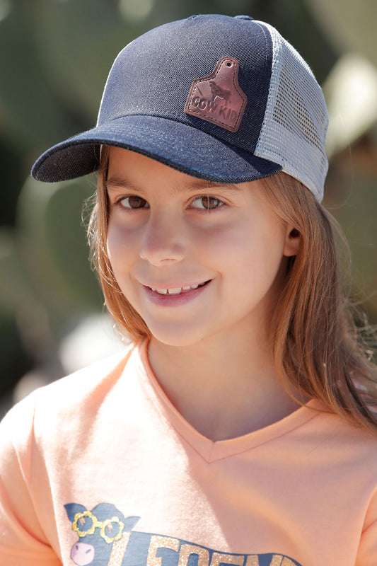 CRUEL GIRL KIDS COW KID HAT