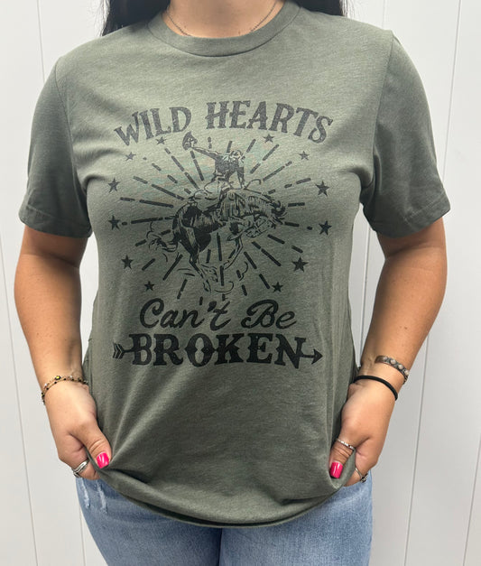 WILD HEARTS CAN'T BE BROKEN TEE