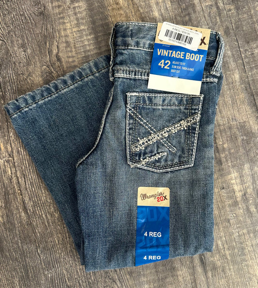 WRANGLER BOYS 20X VINTAGE BOOT JEAN