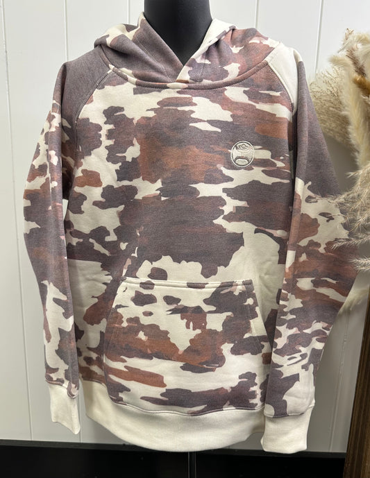 HOOEY YOUTH PLAINS COW HOODIE