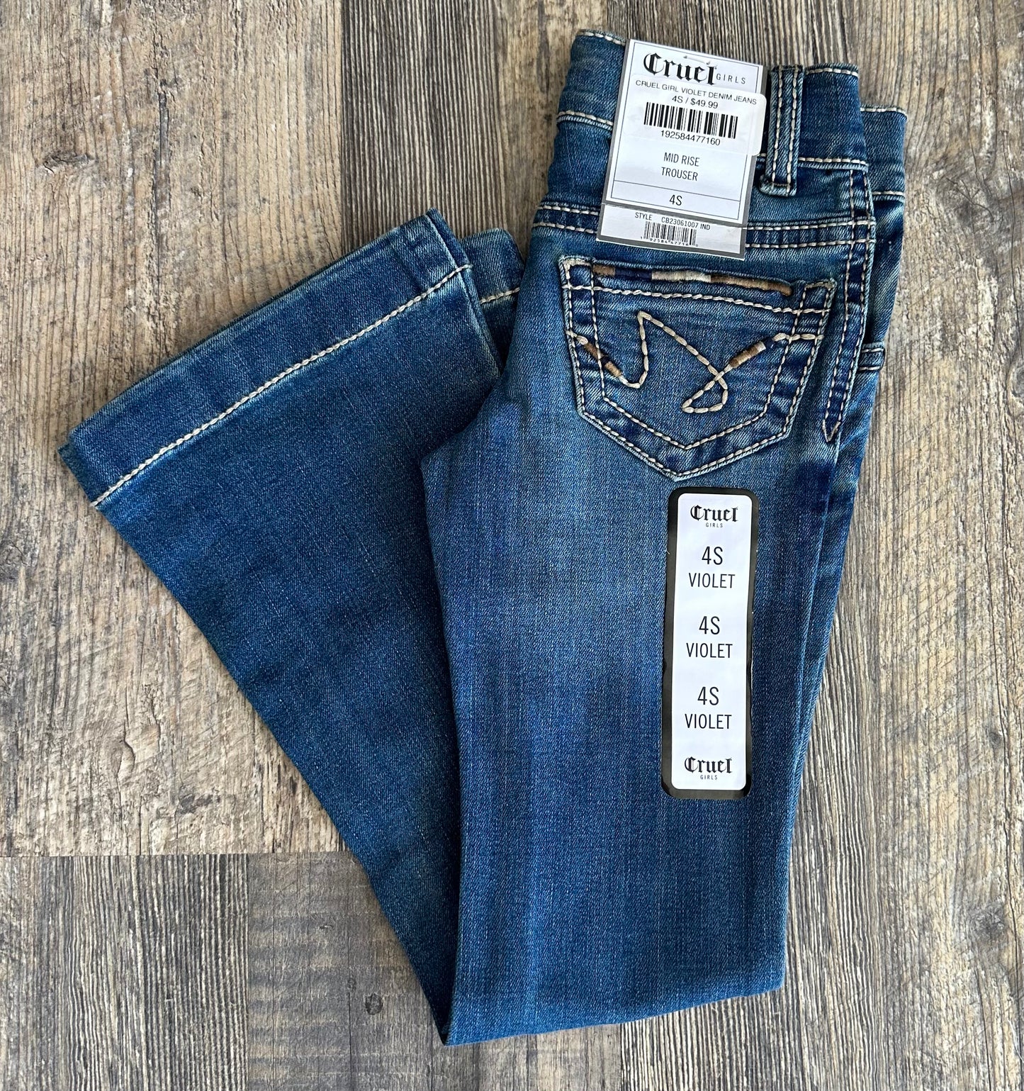 CRUEL GIRL VIOLET DENIM JEANS