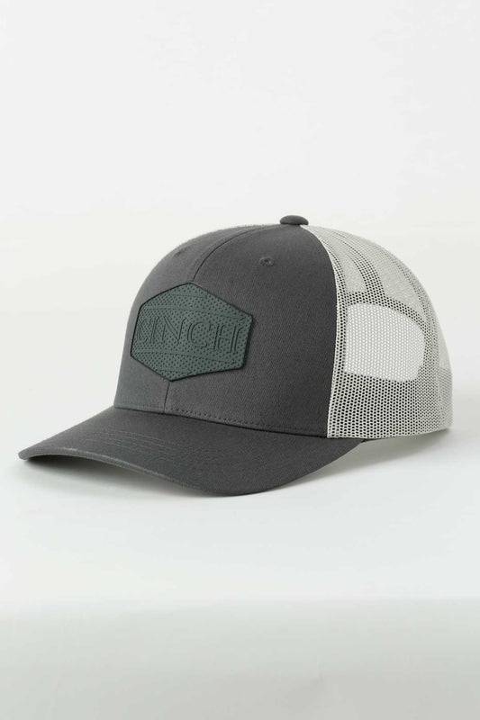 CINCH GREY PATCH TRUCKER HAT