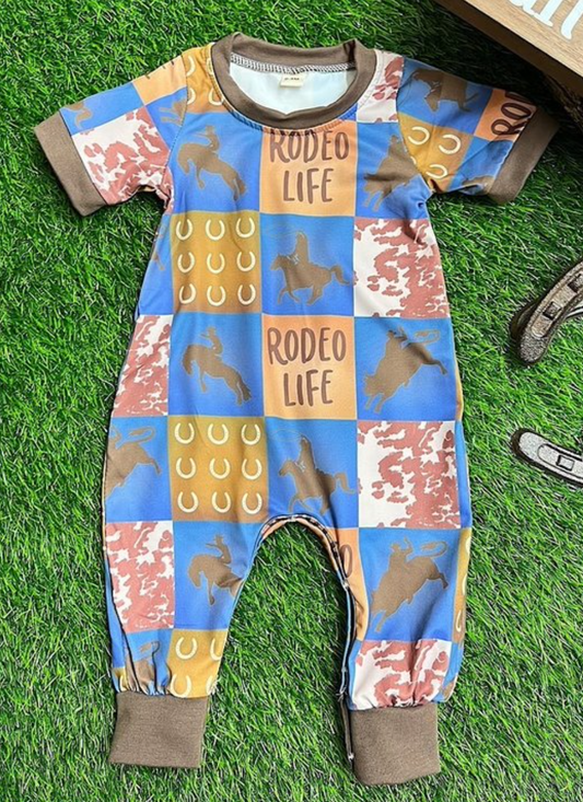 RODEO LIFE INFANT ROMPER