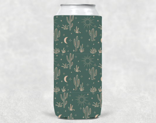 GREEN 8oz. CACTUS KOOZIE