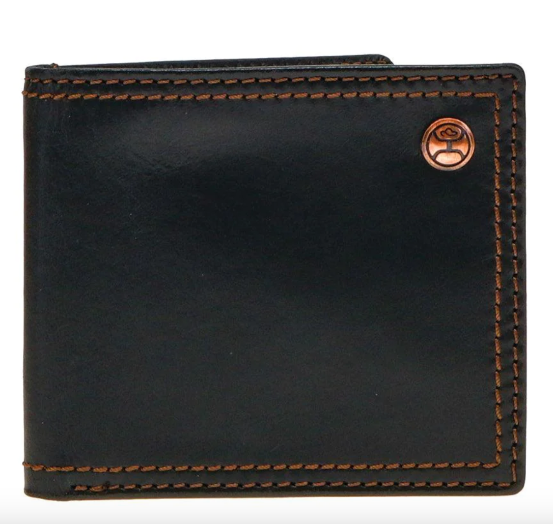 HOOEY CLASSIC SMOOTH BLACK BIFOLD