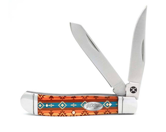 HOOEY HK133 BROWN/TURQUOISE AZTEC