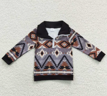 KIDS AZTEC PULLOVER