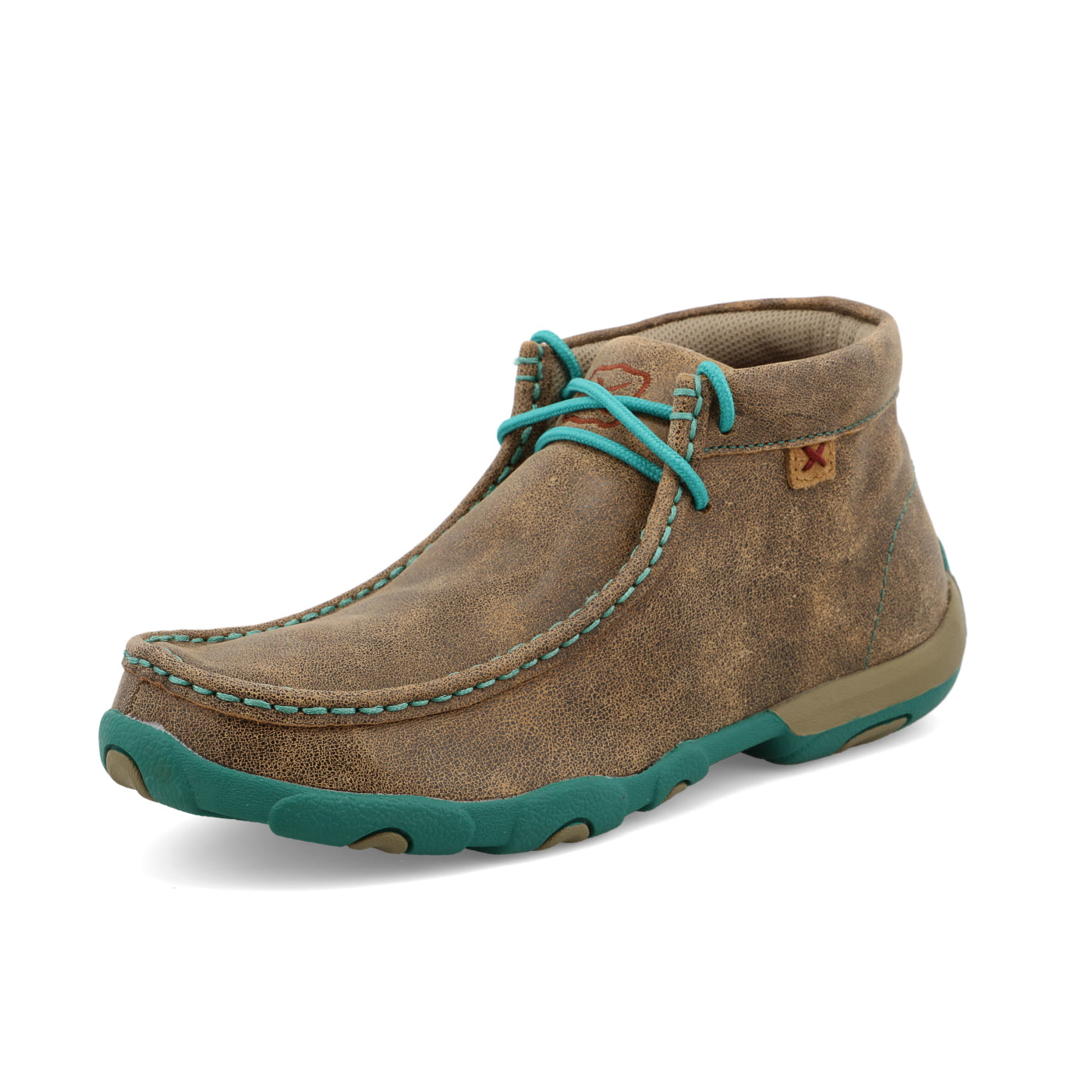WOMENS TWISTED X DRIVING MOC BOM/TUR
