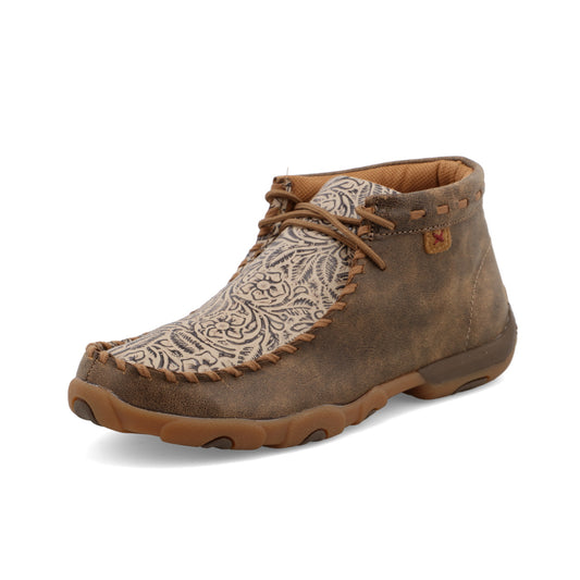 WOMENS TWISTED X DRIVING MOC BOM/NUDE